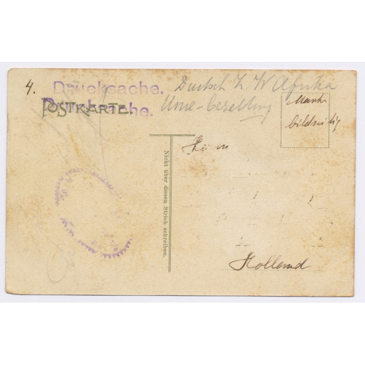 Windhuk / Deutsch-Südwestafrika: Panorama (Vintage Artist PC)