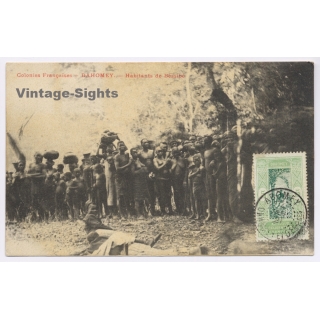 Dahomey / Benin: Habitants de Bessibe / Ethnic (Vintage PC 1921)