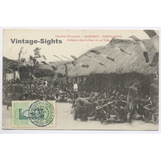 Dahomey - Porto-Novo / Benin: Indigénes dans la Cour du roi Toffa / Ethnic (Vintage PC 1921)