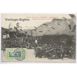Dahomey - Porto-Novo / Benin: Indigénes dans la Cour du roi Toffa / Ethnic (Vintage PC 1921)
