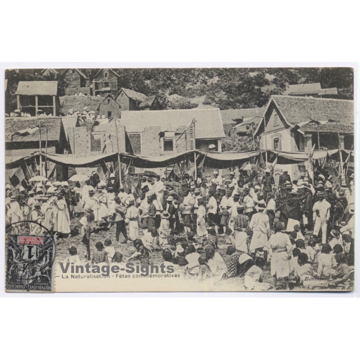 Tananarive / Madagascar: Fêtes Commémoratives / Malgaches - Ethnic (Vintage PC 1921)