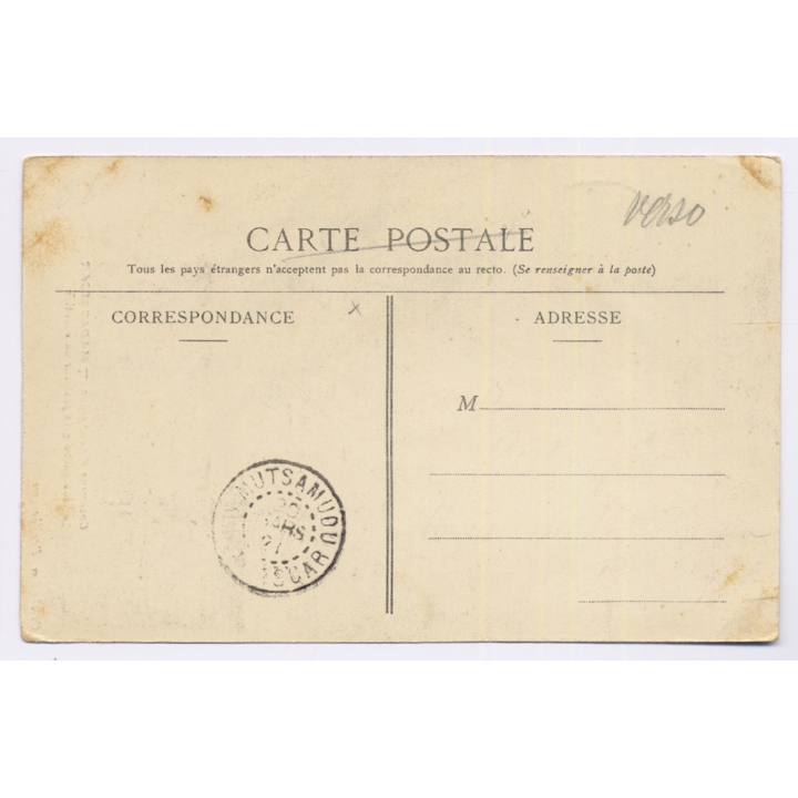 Madagascar: Malgache Grimpant Sur Un Cocotier (Vintage PC 1920)