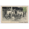 Zanzibar: Native Group - Tribe Members - Indigenous (Vintage PC 1920s)
