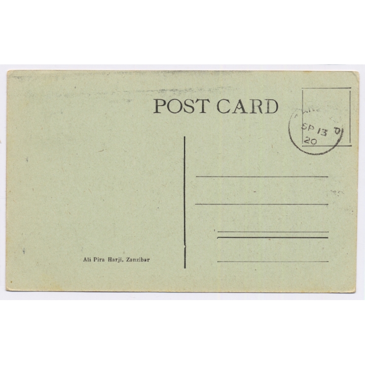 Zanzibar: Native Group - Tribe Members - Indigenous (Vintage PC 1920s)