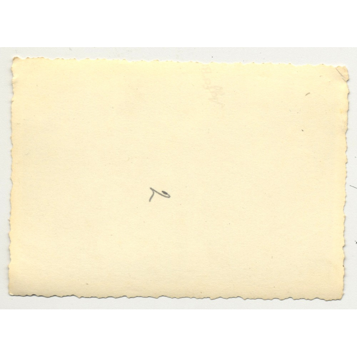 Rear View Of Congolese Women In Tribal Clothing / Congo (Vintage Photo B/W ~1940s/1950s)