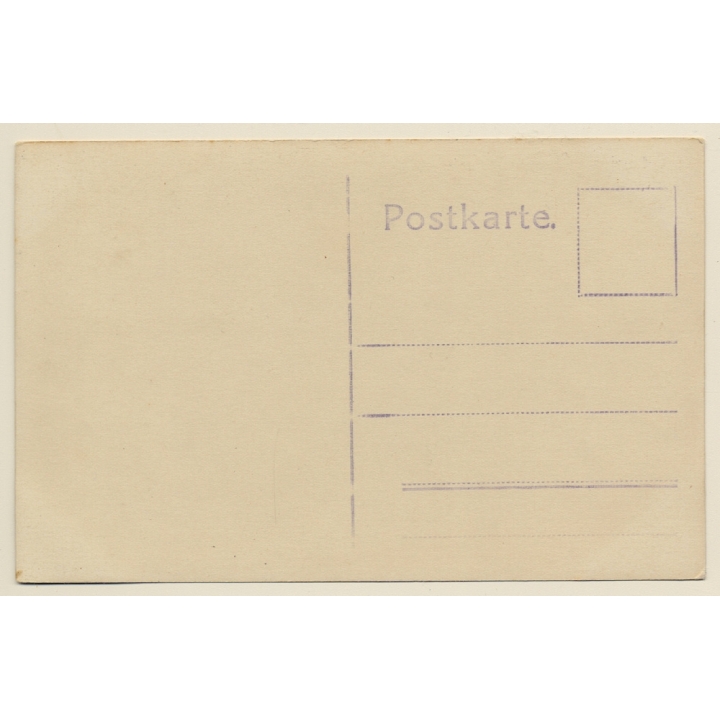 Veles / North Macedonia: Panorama - River - Mountains (Vintage RPPC ~1910s)