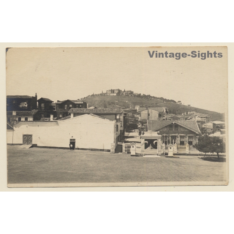 Mezarlıkbaşı - Izmir: Hospital St. Roch - Orphanage Piçhane (Vintage PC ~1910s)
