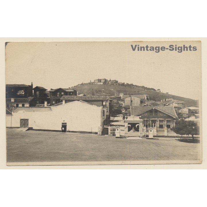 Mezarlıkbaşı - Izmir: Hospital St. Roch - Orphanage Piçhane (Vintage PC ~1910s)