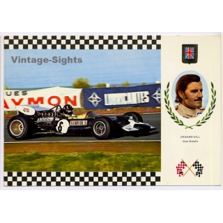 Graham Hill (GB) Lotus 49C Ford V8  Formula 1 (Vintage PC 1970s)