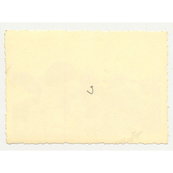 Native Congolese Men Play Blindman's Bluff / Congo (Vintage Photo B/W ~1940s)