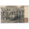 Benin: Dahomey Chief Of Zagnanado & Family / Ethnic (Vintage PC 1900s)