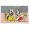 Japan: Emperor Hirohito & Emperor Puyi Of Manchukuo (Vintage PC 1930s)
