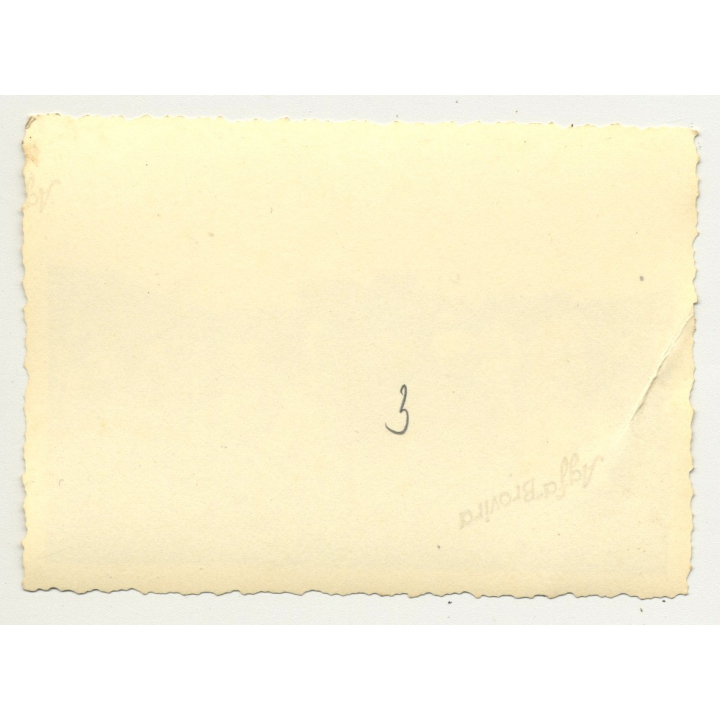 Disguised Native Congolese In Tug Of War / Congo (Vintage Photo B/W ~1940s)