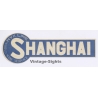 N.Y.K. Shipping Line To Shanghai (Vintage Luggage Label ~1930s/1940s)