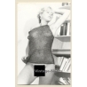 Erotic Study: Natural Short-haired Blonde Semi Nude*2 / Knitted Tank Top (Vintage Photo GDR 1980s)