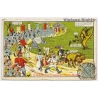 Italian Propaganda WW1: Il Trasporto Funebre di Cecco Beppe / Cartoon (Vintage PC 1916)