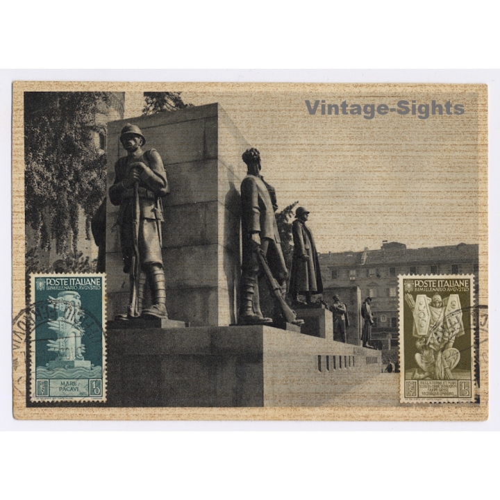 Torino / Italy: Monumento a S.A.R. Emanuele Filiberto Duca d'Aosta (Vintage PC 1937)