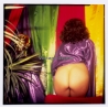 Erotic Study: Read View Of Female Flashing Her Curvy Butt (Vintage Photo 1990s)