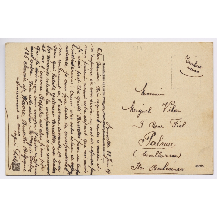 Belgian Army: Lancier - Tenu d'Excercice / Cavalry (Vintage PC 1918)