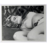BDSM Study: Busty Blonde Maid In Chain Bondage*2 / Gag - Septum (2nd Gen. Photo France  1960s)