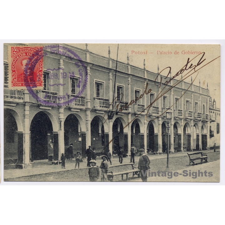 Potosi / Bolivia: Palacio de Gobierno (Vintage PC 1914)