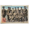 WW1: General Pershing And Staff / Cuba To Mallorca! (Vintage PC 1919)