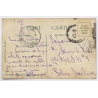 WW1: General Pershing And Staff / Cuba To Mallorca! (Vintage PC 1919)