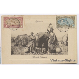 Djibuti / Somalia: Famille Somalis / Mother & Kids - Ethnic (Vintage PC 1927)