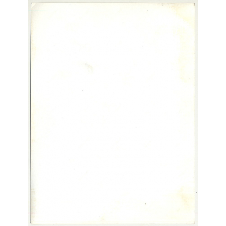 Blonde Woman In Front Of Deer Sculpture (Vintage Fashion Photo  ~1960s)