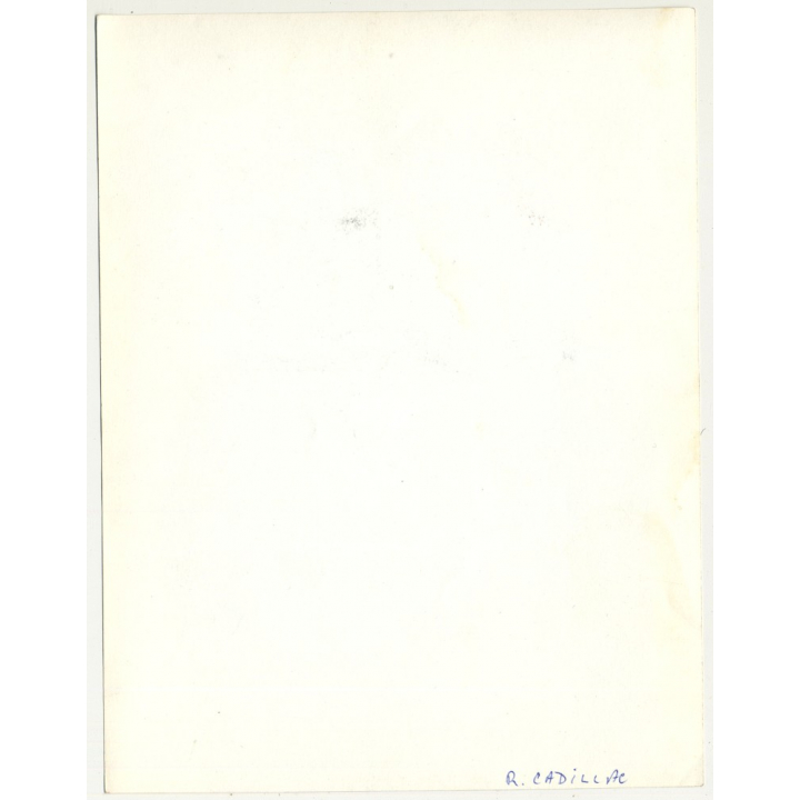 Shorthaired Blonde Beauty W. Pouting Lips / Pin Up (Vintage Fashion Photo  ~1960s)