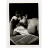 Handsome Topless Young Man in Toga*7 / Gay INT (Vintage Photo 1960s)