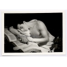 Handsome Topless Young Man in Toga*8 / Gay INT (Vintage Photo 1960s)