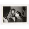 2 Men Playing Hetero Couple*2 - Crossdressing / Gay INT (Vintage Photo 1960s)