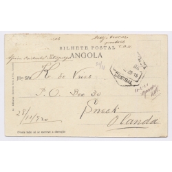 Angola: Uma Vista Sobre Cabinda - Congo Portuguez (Vintage PC 1920)