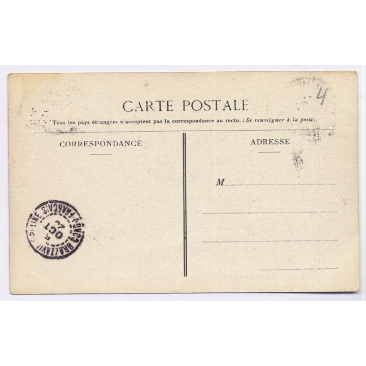 Congo Francaise: Chemin de Lagune à Ekrana (Vintage PC 1920)