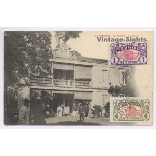 Saint André / La Réunion: La Mairie - City Hall (Vintage PC 1920)