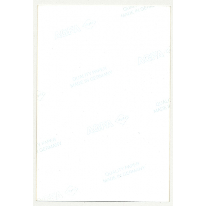 Nude Woman Eats Grapes / Outdoors - Garter (Vintage Photo Germany ~1980s)