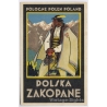 Zakopane / Poland: Shepherd In Traditional Garb - Pipe (Vintage PC 1920s)