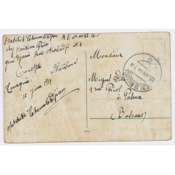 Constantinople - Istanbul / Turkey: Marchand de Mouhalébi (Vintage PC 1914)