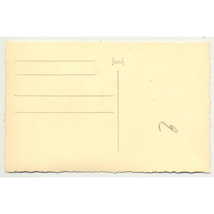 Meeting Of Congolese Village Population / Ethnic (Vintage RPPC B/W Gevaert)