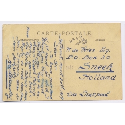 Gambia: Cases Indigènes à Yarbutenda (Vintage PC 1919)