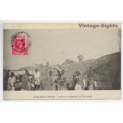 Cape Sainte-Marie / Gambia: Arrival Of Fishermen On The Beach (Vintage PC 1921)