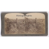 Boer War / South Africa: Troop On Front / Injured Soldier (Vintage Stereoscopic Photo 1900)