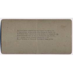 Jerusalem / Palestine: The Pool Of Siloam (Vintage Stereoscopic Photo ~1900s)