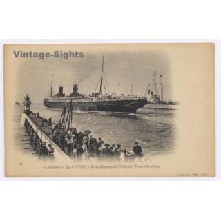 CGT: Le Steamer La Savoie (Vintage PC 1900s)