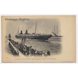 CGT: Le Steamer La Savoie (Vintage PC 1900s)