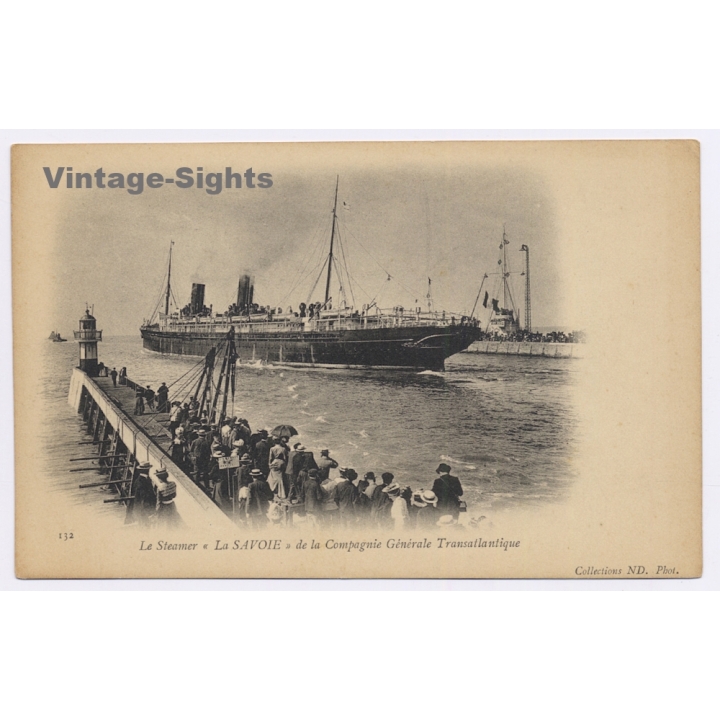 CGT: Le Steamer La Savoie (Vintage PC 1900s)