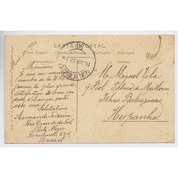 Rio Grande do Sul / Brazil: Natives in Traditional Costumes (Vintage PC 1920)