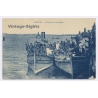 Larache / Morocco: Emabarque de Licenciados / Embarkation of Soldiers (Vintage PC 1928)