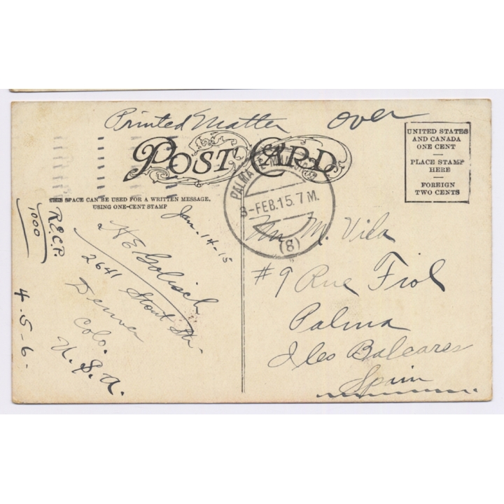 Charles Craig: After Buffalo / Native Americans Hunting (Vintage PC 1915)